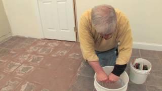 How to Floor Grout Video 3 of 4