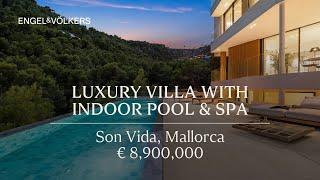 Luxurious New-Build Villa with Indoor Pool & Spa in Son Vida, Mallorca