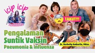 TAKUT SUNTIK VAKSIN PNEUMONIA & INFLUENZA, DINA LORENZA GEMETARAN SAMPE NANGIS BOMBAY