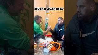 Devon Larratt and Levan Saginashvili 2025!  #armwrestling #devonlarratt #levansaginashvili #shorts