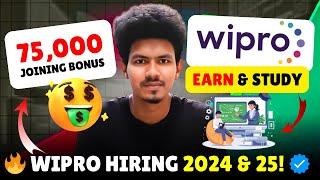 Wipro WILP Hiring 2024 & 2025  | BSc/BCA Freshers Apply Now!