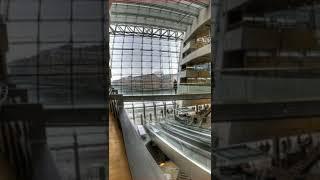 Royal Library in the Black Diamond Building, Copenhagen, Denmark