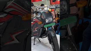 Hero Splendor Electric launched best electric bike 