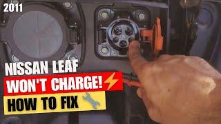 Nissan Leaf won't charge!️How to Fix 