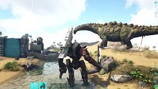 ARK  Survival Evolved : Taming a Titanosaur with a Mek - (Official PS5)