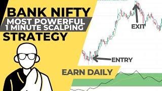 Intraday option buying strategy | Bank Nifty 1 Minute Scalping Strategy | Scalping ption trading |