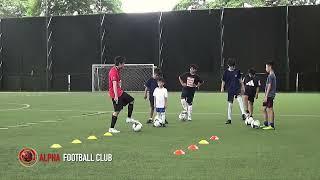 Alpha Football Club Dribbling Session