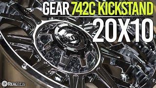 GEAR 742C KICKSTAND: CHROME, 20x10