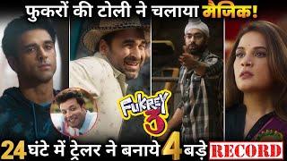 Fukrey 3 Trailer Create These 4  Big Records in 24 hours.