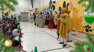 Plainfield East High School Madrigals Perform at Creekside Elementary School, 12.2022