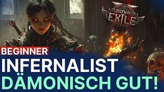 DÄMONISCH GUT! Die Hexe ist on FIRE! | Path of Exile 2 (Level Build)