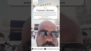 Client Review for Hajj Umrah 4u #trending #subscribe #foryou #shorts #shortvideo #follow