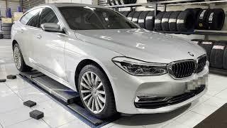 BMW 6GT 콘티넨탈 윈터 타이어 장착 세종타이어 예일모터스유성 BMW 6GT Continental Winter Tire Replacement