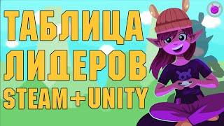 Как сделать таблицу лидеров Steam в Unity Steamworks #4 GameDev