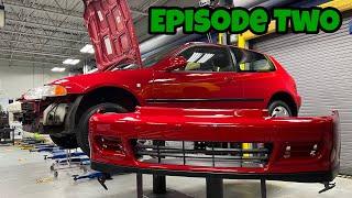 All-Original 1994 Honda Civic Si EH3 - Restore Refinish & Reassemble | Part 2