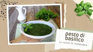 Pesto di basilico o alla genovese, facile e buono