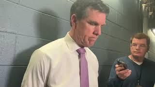 Sullen Penguins coach Mike Sullivan speaks softly after horrible loss to Avalanche