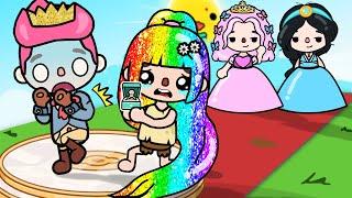 Poor Girl Become Real Princess  Sad Story | Toca Life World | Toca Boca