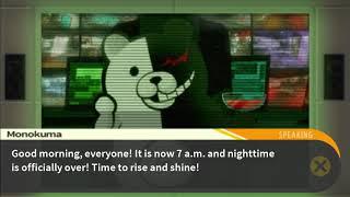 monokuma's morning announcement