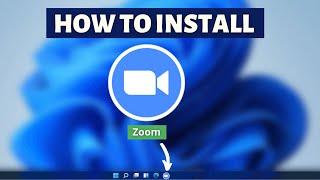 How to install Zoom on Windows 11, 10 - Zoom Meetings Installation Tutorial