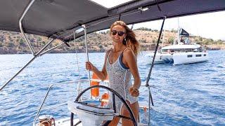 the BEST sailing flotilla! & challenges mooring in the MED