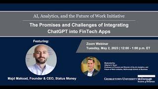 ChatGPT, FinTech Apps, and the Future of Financial Services