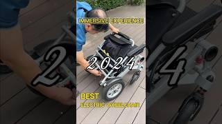 Immersive experience best electric wheelchair in 2024 #electricwheelchair #wheelchairlife #anywell