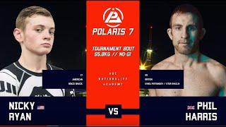 NICKY RYAN (17 years old!) vs PHIL HARRIS | *Full Match* | POLARIS BJJ