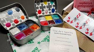 NEW PAINTS from The Art Spirits! | Adult Colouring