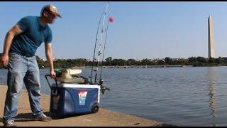 Catfishing from the bank - Fishing from shore - Fishing from bank