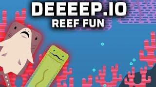 HAVING SOME FUN IN THE REEF!! | Deeeep.io gameplay