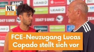 FC Energie Cottbus | Neuzugang Lucas Copado stellt sich vor