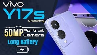 VIVO Y17S : 50MP Portrait Camera And 5000 Mah Long Battery And Many More - Watch Unboxing Video