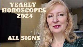 Yearly horoscopes 2024 ALL SIGNS