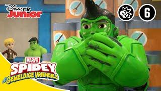 ‍‍Hulk Ziet Dubbel | Spidey | Disney Junior BE