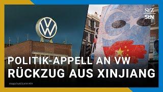 Menschenrechte: Volkswagen von Politik aufgefordert Xinjiang zu verlassen