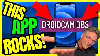 How to Setup DroidCam Via WIFI - It's Easy With OBS