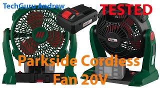 Parkside Cordless Fan 20V