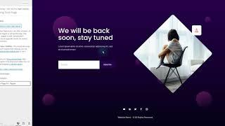 Add a coming soon page with Divi Den Pro theme builder