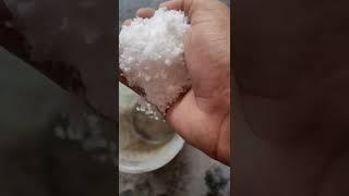 caustic soda & hydrogenperoxide experiment  dont mix  |#shorts