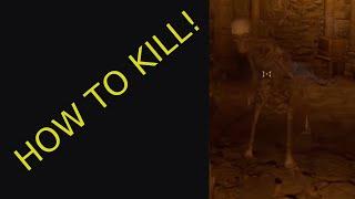 How to kill NIGHTMARE skeleton FOOTMAN | Dark and Darker