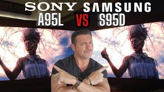 SONY A95L VS SAMSUNG S95D QD-OLED 77" Battle!