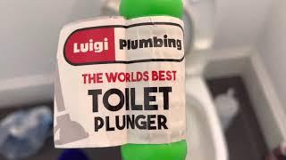 Luigi Plumbing: “Worlds Best Plunger” Review - Does it Work???