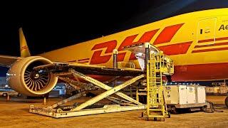 LOADING LOWER DECK DHL AEROLOGIC 777 | VLOG2 2022