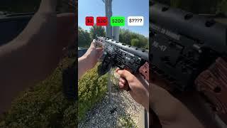 $2 vs $20,000 Lego gun! 