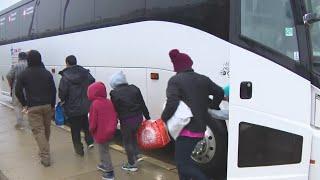 Chicago suburbs react as several migrants dropped off without authorization