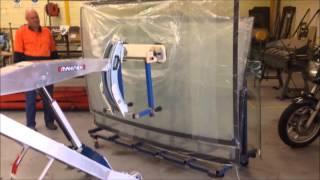 MAKINEX® Powered Hand Truck PHT140 Glass Handling Attachment