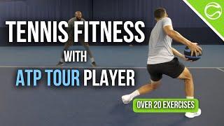 Tennis Fitness Lesson with ATP Pro