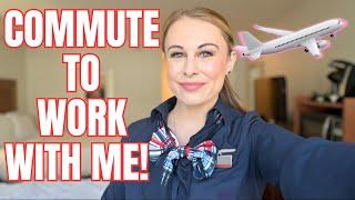 A Day In The Life Of A Commuting Flight Attendant!