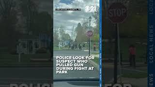 FIGHT CAUGHT ON CAM: Police search for suspect who pulled gun at park in Lancaster County